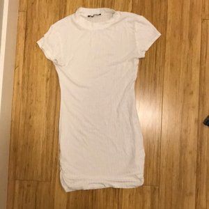 White T-shirt dress
